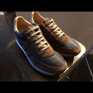 Eleventy Brown/Navy Trainers! Size 43 IT 10 US